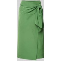 Weekend Max Mara Wickelrock mit Knotendetail Modell 'NARSETE' in Gruen, Größe 42 von Weekend Max Mara