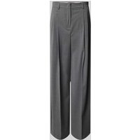 Weekend Max Mara Wide Leg Bundfaltenhose aus reiner Schurwolle Modell 'ADELFI' in Mittelgrau Melange, Größe 36 Weekend Max Mara Wide Leg Bundfaltenhose aus reiner Schurwolle Modell 'ADELFI' in Mittelgrau Melange, Größe 36 von Weekend Max Mara