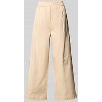 Weekend Max Mara Wide Leg Hose mit elastischem Bund Modell 'MILVA' in Sand, Größe 44 Weekend Max Mara Wide Leg Hose mit elastischem Bund Modell 'MILVA' in Sand, Größe 44 von Weekend Max Mara