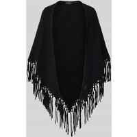 Weekend Max Mara Wollschal aus reiner Schurwolle Modell 'TORNADO' in Black, Größe 1 von Weekend Max Mara