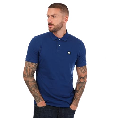 Weekend Offender Herren Barnum Poloshirt in Blau, blau, L von Weekend Offender