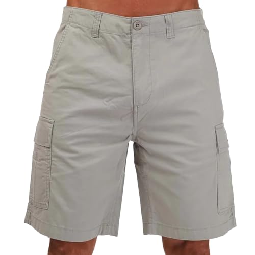 Weekend Offender Herren High Desert Cargo Shorts in Grau, grau, L von Weekend Offender