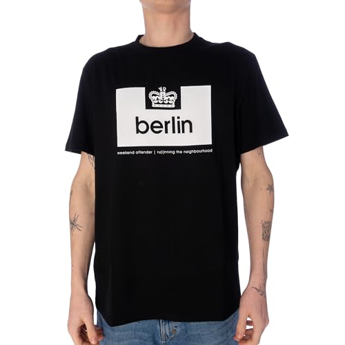 Weekend Offender Prison Städte T-Shirt, 47475 - Berlin, schwarz, XL von Weekend Offender