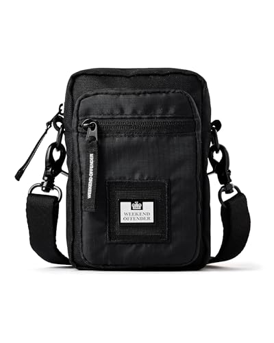 Weekend Offender SMALL CROSS BODY Umhängetasche schwarz, OS von Weekend Offender