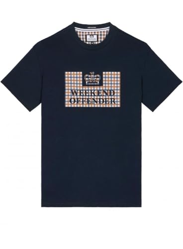 Weekend Offender Shevchenko T-Shirt Herren Shirt Navy XXL Weekend Offender Shevchenko T-Shirt Herren Shirt Navy XXL von Weekend Offender