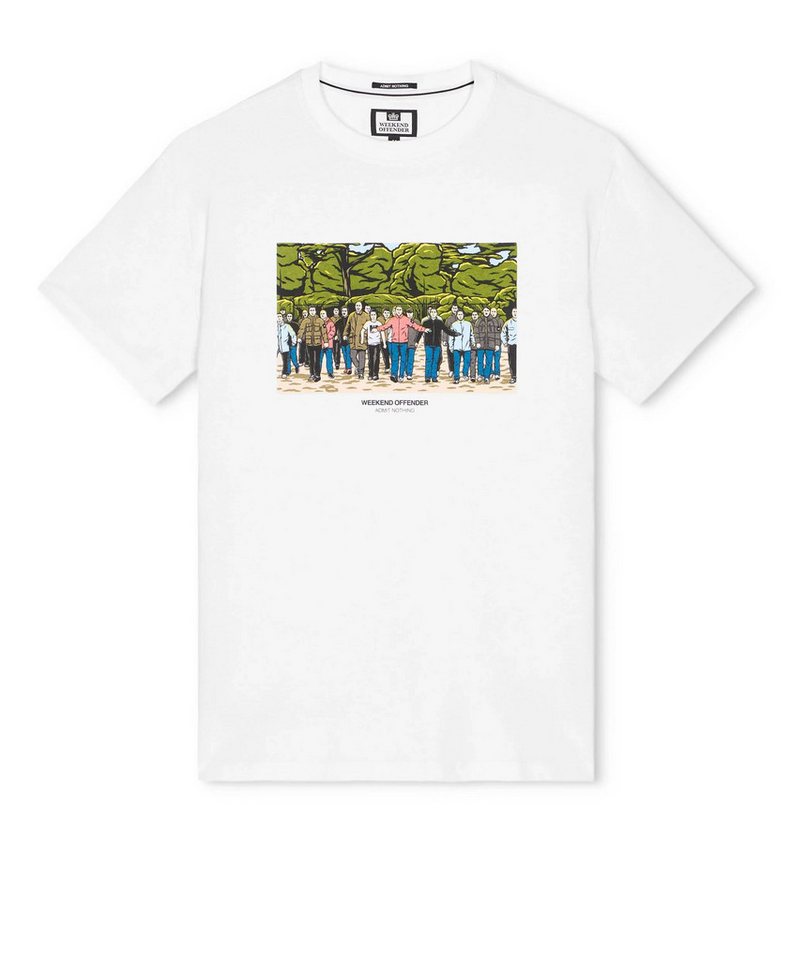 Weekend Offender T-Shirt T-Shirt Weekend Offender GSE white von Weekend Offender