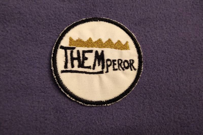 Themperor Non-Binary Pride Patch von WeenWoonCrafts