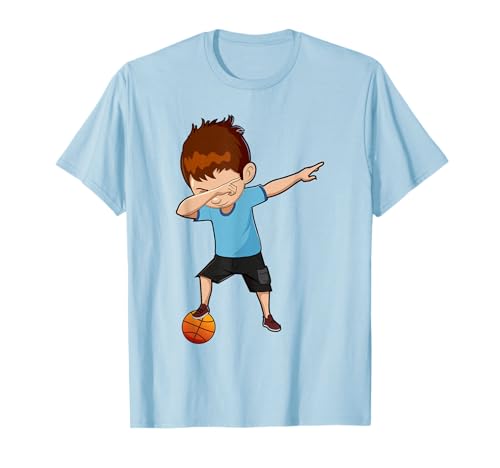 Basketball-Shirt für Jungen, lustiges Dabbing-T-Shirt für Jugendliche und Kleinkinder T-Shirt Basketball-Shirt für Jungen, lustiges Dabbing-T-Shirt für Jugendliche und Kleinkinder T-Shirt von Weezag
