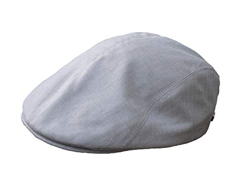 Wegener Schiebermütze Modern-Fit Schirmmütze Flatcap Polyester Leichter Sonnenschutz Made in Europe (grau, 58) von Wegener