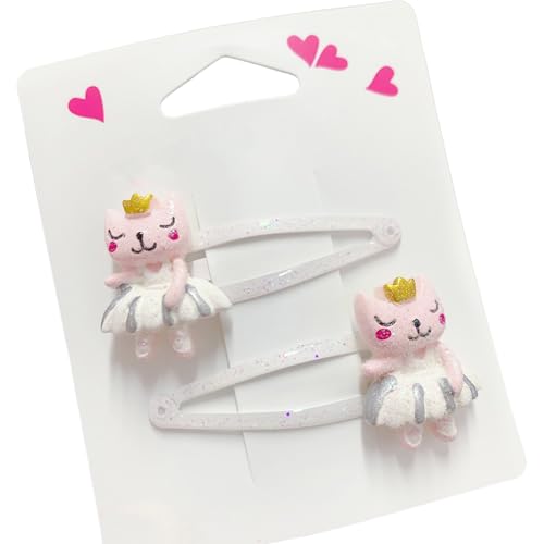 2 einfache temperamentvolle Haarspangen für Herbst und Winter, rutschfeste Haarspangen für den täglichen Gebrauch und besondere Anlässe von Wegiwuca