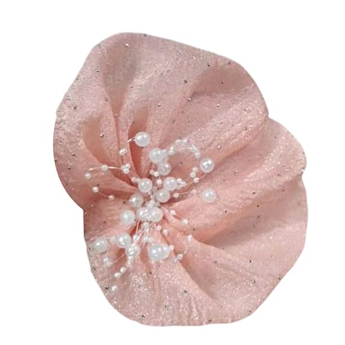 Atmungsaktives Musselin-Haarband mit Strasssteinen, modisch, vielseitig, für modische Abendkleidung von Wegiwuca