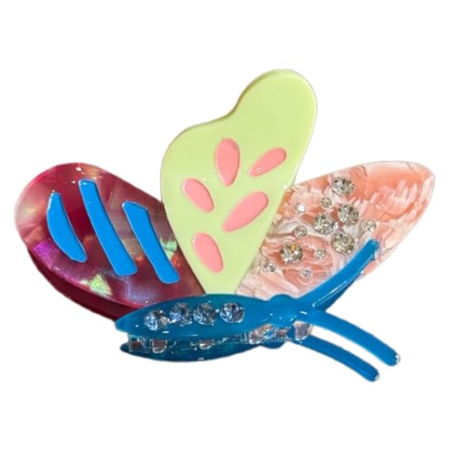 Haarklammer für Prinzessin, Schmetterling, große Haarspangen, einzigartige Verzierung, Haarnadel, modisch, einzigartige Verzierung von Wegiwuca