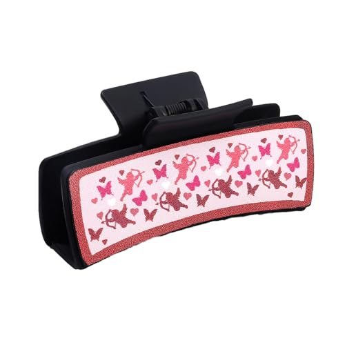 Herz Glitzer Liebeshaarklauenklammern Süßes Haarkiefer Clip Ponytailhalter Süßes Starkes Halten Haarkiefer Clip Haarlieferungen von Wegiwuca