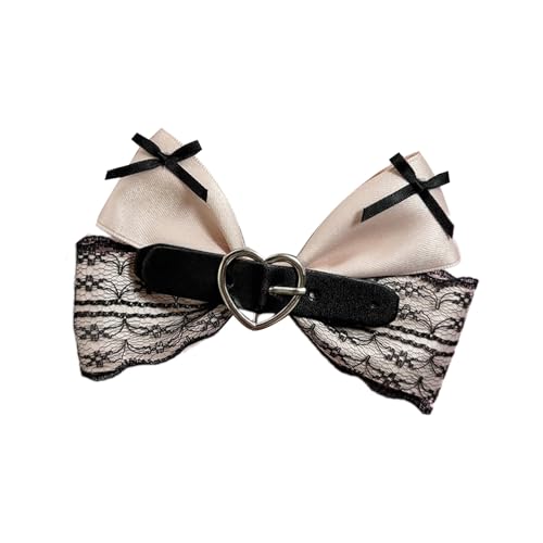 Mädchen Flache Clip Haarnadel Herz Ornamente Balletcore Für Frauen Mädchen Bündel Haarschlüssel Large Bogen Süßer Balletcore von Wegiwuca