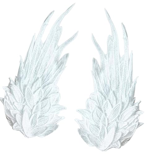 Modische Flügel-Haarspange, aufwendige Doppelschicht-Stickerei, Haarnadel, Haarschmuck, Damen-Haar-Accessoire von Wegiwuca