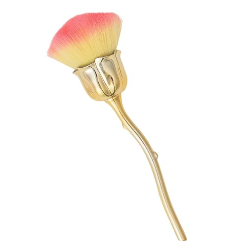 Nägel Kunststaubpulver Entferner Reiniger Pinsel Rose Form Lang Für Nägel Die Reinigung Von Make Up Pinsel Werkzeugen Abschneiden von Wegiwuca