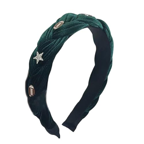 Stylischer Stern-Kopfschmuck für Abschlussbälle, Geburtstag, geflochtene Kopfbedeckung, Make-up, Haarreifen, Stern-Haar-Kopfbedeckung von Wegiwuca