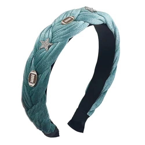 Stylischer Stern-Kopfschmuck für Abschlussbälle, Geburtstag, geflochtene Kopfbedeckung, Make-up, Haarreifen, Stern-Haar-Kopfbedeckung von Wegiwuca