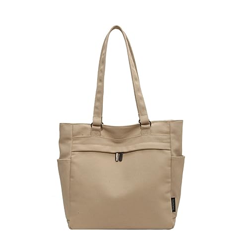 Wegiwuca Einkaufstasche, einfarbig, lässig, Handtasche, großes Fassungsvermögen, Einkaufstasche, Umhängetasche, Damen, Mädchen, modische Taschen, Damengeldbörse, Mädchen, Schulterhandtaschen, a, One Wegiwuca Einkaufstasche, einfarbig, lässig, Handtasche, großes Fassungsvermögen, Einkaufstasche, Umhängetasche, Damen, Mädchen, modische Taschen, Damengeldbörse, Mädchen, Schulterhandtaschen, a, One von Wegiwuca