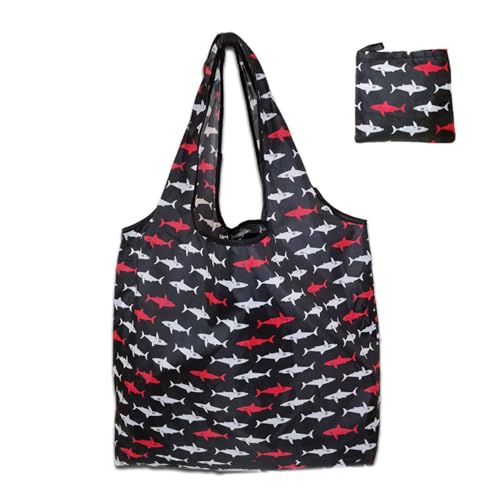 Wegiwuca Faltbare Einkaufstasche, trendige und funktionale Tasche, einfach zu transportieren, Lebensmitteltasche mit großer Kapazität, vielseitige, handliche, wiederverwendbare Einkaufstasche, C, One Wegiwuca Faltbare Einkaufstasche, trendige und funktionale Tasche, einfach zu transportieren, Lebensmitteltasche mit großer Kapazität, vielseitige, handliche, wiederverwendbare Einkaufstasche, C, One von Wegiwuca