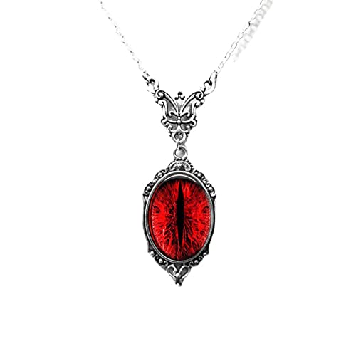 Wegiwuca Goth Oval Pendant Halskette Rote Katze Eye Zauber Choker Kette Drache Augen Edelstein Pendant Halskette Schmuck Geschenk Für Frauen Vampire Necklace Für Frauen Männer Wegiwuca Goth Oval Pendant Halskette Rote Katze Eye Zauber Choker Kette Drache Augen Edelstein Pendant Halskette Schmuck Geschenk Für Frauen Vampire Necklace Für Frauen Männer von Wegiwuca