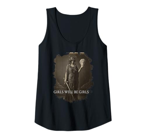 Damen Mädchen Wird Mädchen weibliche Medusa lustige Feministin Tank Top Damen Mädchen Wird Mädchen weibliche Medusa lustige Feministin Tank Top von Weibliche Medusa lustige feministische Ideen