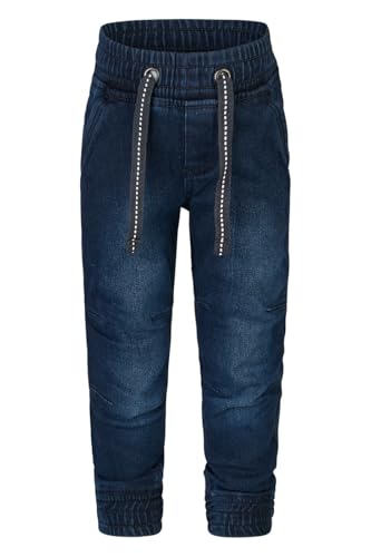 Kinder Thermohosen 86-116 Jeanshose Jeans ab 2 Jahre Mädchen Jungen Hose warm gefüttert Winterhose kuschelig (DE/NL/SE/PL, Numerisch, 104, Regular, Dunkelblau Junge Denim) von Weichers