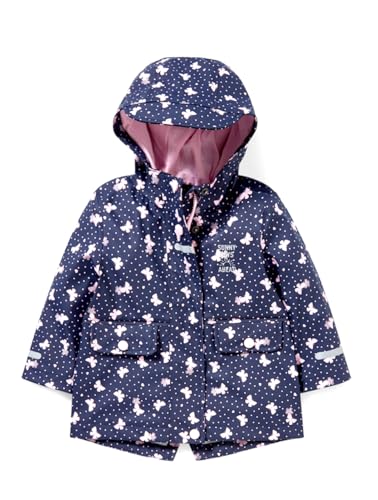 Kleinkinder Jacken 10-36 Monate Jungen Mädchen Baby Regenjacken Unisex wasserdicht Kapuzenjacke Übergangsjacke atmungsaktive Jacke Regenmantel Wetterfest (DE/NL/SE/PL, Numerisch, 92, Z10) von Weichers