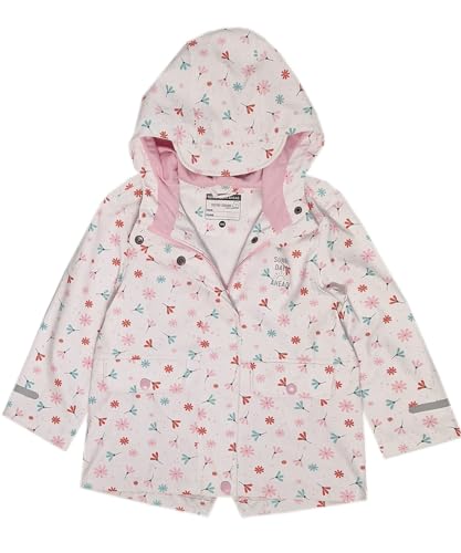 Kleinkinder Jacken 10-36 Monate Jungen Mädchen Baby Regenjacken Unisex wasserdicht Kapuzenjacke Übergangsjacke atmungsaktive Jacke Regenmantel Wetterfest (DE/NL/SE/PL, Numerisch, 92, Z4) von Weichers