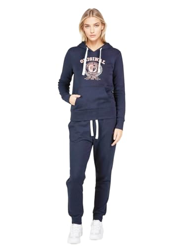 Weichers Damen Trainingsanzug S-XL Hausanzug Set Jogginganzug Sportanzug Hoodie Zipper Hose Sweatjacke Jogginghose (1, M) von Weichers