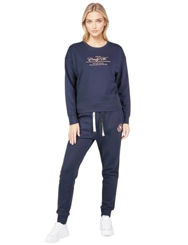 Weichers Damen Trainingsanzug S-XL Hausanzug Set Jogginganzug Sportanzug Hoodie Zipper Hose Sweatjacke Jogginghose (3, L) von Weichers