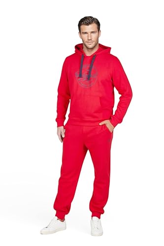 Weichers Herren Trainingsanzug M-XXL Hausanzug Jogginganzug Sportanzug Hoodie Zipper Hose Sweatjacke Jogginghose (02, XXL) von Weichers