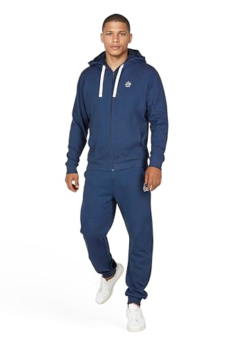 Weichers Herren Trainingsanzug M-XXL Hausanzug Jogginganzug Sportanzug Hoodie Zipper Hose Sweatjacke Jogginghose (06, M) von Weichers