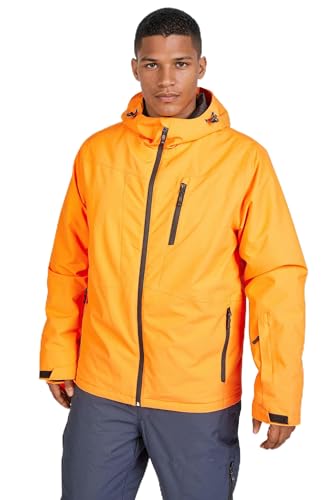 Weichers Skianzug Gr.M-XXL Herren Skijacke Skihose Schneeanzug Pants mit Kapuze Winddicht Wasserdicht Skifahren Schnee (B3, XXL) von Weichers