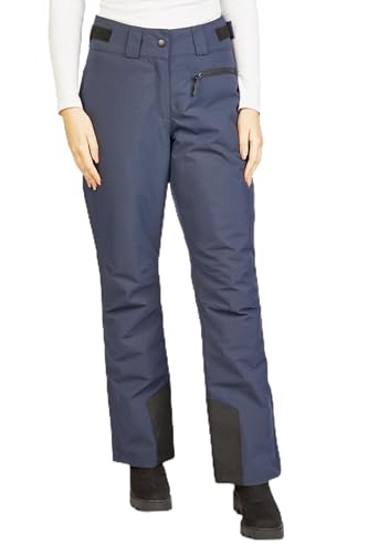 Weichers Skianzug Gr.S-XXL Damen Herren Skijacke Skihose Schneeanzug Pants mit Kapuze Winddicht Wasserdicht Skifahren Schnee (Hose Damen, A3, 44) von Weichers