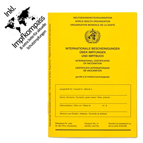 Weidebach Impfpass Standard, Version 2021 mit Extraseite für aktuelle Schutzimpfungen, inkl. Impfkompass, Impfausweis, Impfbuch, internationaler Impfpass f. Erwachsene und Kinder, u-Heft Weidebach Impfpass Standard, Version 2021 mit Extraseite für aktuelle Schutzimpfungen, inkl. Impfkompass, Impfausweis, Impfbuch, internationaler Impfpass f. Erwachsene und Kinder, u-Heft von Weidebach