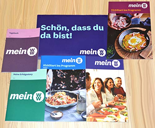Charmate® Beauty Set //Gesichtspflege//Weight Watchers - Starter Set 4teilig mein WW + Kickstart ins Programm Woche 1 + 2 +Tagebuch + Erfolgsstory FitPoints® / SmartPoints® Plan / 2020 von Weight Watchers - Charmate