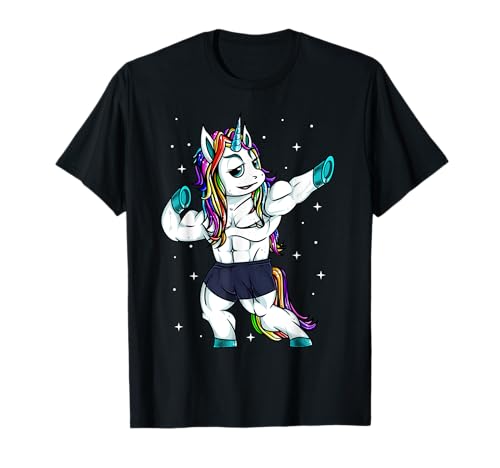 Lustiges Einhorn Bodybuilding Gymnastik Männer Frauen T-Shirt Lustiges Einhorn Bodybuilding Gymnastik Männer Frauen T-Shirt von Weightlifting Einhorn T-Shirt Geschenke