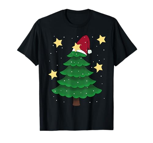 Tannenbaum Tanne Weihnacht Kinder Weihnachten Sterne Schnee T-Shirt Tannenbaum Tanne Weihnacht Kinder Weihnachten Sterne Schnee T-Shirt von Weihnacht Geschenke Kinder Geschenkideen Christmas