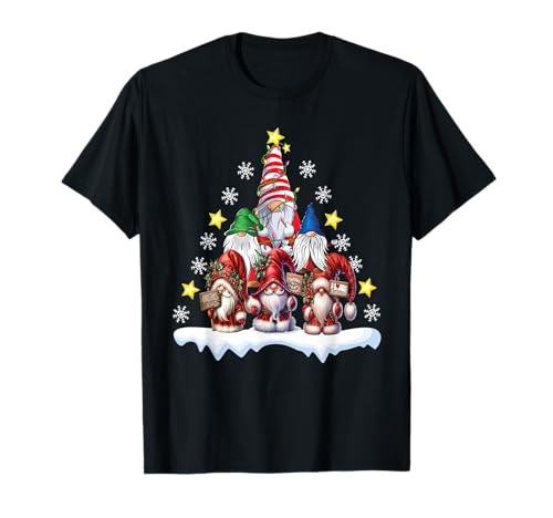 Weihnachten Familie Bekleidung Damen Herren Kinder - Lustige Weihnachtswichtel Weihnachten Wichtel Weihnachtsbaum T-Shirt - Schwarz, Klein, Kurzarm, Unisex, Winter Weihnachten Familie Bekleidung Damen Herren Kinder - Lustige Weihnachtswichtel Weihnachten Wichtel Weihnachtsbaum T-Shirt - Schwarz, Klein, Kurzarm, Unisex, Winter von Weihnachten Familie Bekleidung Damen Herren Kinder