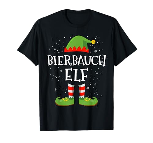Weihnachten Familien Outfit Shop Bierbauch Elf Kostüm Schwarz Cartoon T-Shirt Klein Winter Männer Familien, Paare, Erwachsene, Kinder, Männer Weihnachten Familien Outfit Shop Bierbauch Elf Kostüm Schwarz Cartoon T-Shirt Klein Winter Männer Familien, Paare, Erwachsene, Kinder, Männer von Weihnachten Familien Outfit Shop