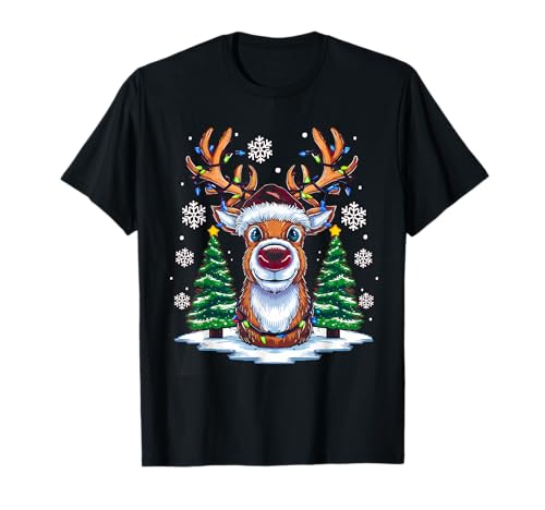 Weihnachten Geschenk Ugly Christmas Sweater Xmas Rentier T-Shirt für Herren Damen und Kinder - Unisex - Schwarz - S Weihnachten Geschenk Ugly Christmas Sweater Xmas Rentier T-Shirt für Herren Damen und Kinder - Unisex - Schwarz - S von Weihnachten Geschenk Herren Damen Christmas Xmas
