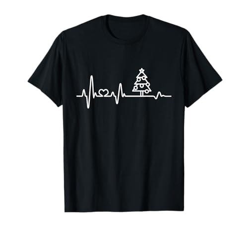 Weihnachtoutfit Familie Damen Herren Kinder Weihnachtsshirt T-Shirt Weihnachtoutfit Familie Damen Herren Kinder Weihnachtsshirt T-Shirt von Weihnachten Herzschlag Weihnachtspullover