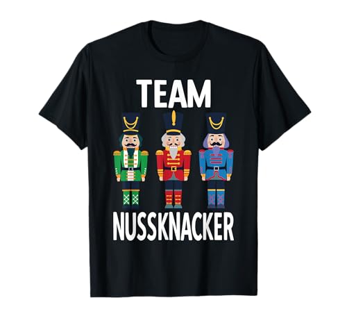 Team Nussknacker | Weihnachts Herren Jungen T-Shirt Team Nussknacker | Weihnachts Herren Jungen T-Shirt von Weihnachten Nußknacker Männer Frauen und Kinder