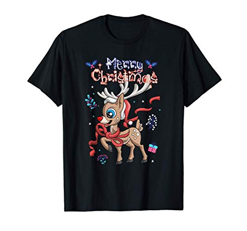 Weihnachten Tier Geschenk für Kinder Weihnachtsmann Rentier T-Shirt Weihnachten Tier Geschenk für Kinder Weihnachtsmann Rentier T-Shirt von Weihnachten Rentier T-Shirts & Geschenkideen