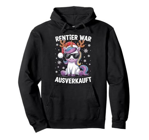 Weihnachts Shirt Damen Herren Rentier war ausverkauft Lustig Pullover Hoodie Weihnachts Shirt Damen Herren Rentier war ausverkauft Lustig Pullover Hoodie von Weihnachten Shirt Herren Weihnachtsshirt Lustig