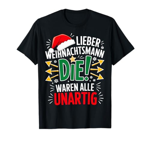 Weihnachts Shirt Herren Damen Weihnachtsmann Weihnachten T-Shirt Weihnachts Shirt Herren Damen Weihnachtsmann Weihnachten T-Shirt von Weihnachten Shirt Herren Weihnachtsshirt Lustig