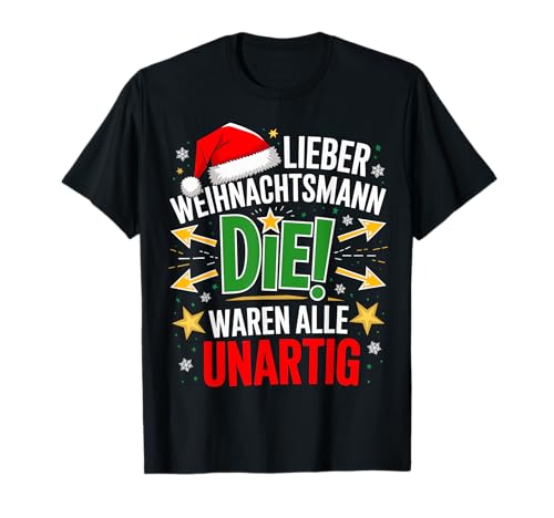 Weihnachts Shirt Herren Damen Weihnachtsmann Weihnachten T-Shirt Weihnachts Shirt Herren Damen Weihnachtsmann Weihnachten T-Shirt von Weihnachten Shirt Herren Weihnachtsshirt Lustig