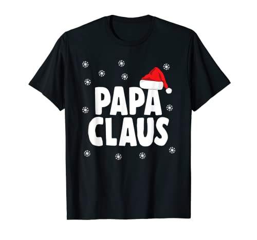 Herren Papa Claus Lustig Outfit Familie Christmas T-Shirt Herren Papa Claus Lustig Outfit Familie Christmas T-Shirt von Weihnachten Weihnachtsshirt Familien Kostüm
