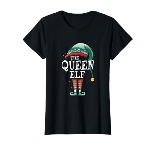 QUEEN ELF Weihnachts Elf Geschenk für Frauen T-Shirt QUEEN ELF Weihnachts Elf Geschenk für Frauen T-Shirt von Weihnachts Elf Geschenk für Frauen